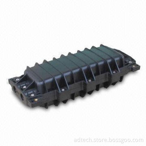 Fiber-optic Splice Closure/FOSC with 4 Cable Entry Ports and 1 to 4 Number of Splice Trays